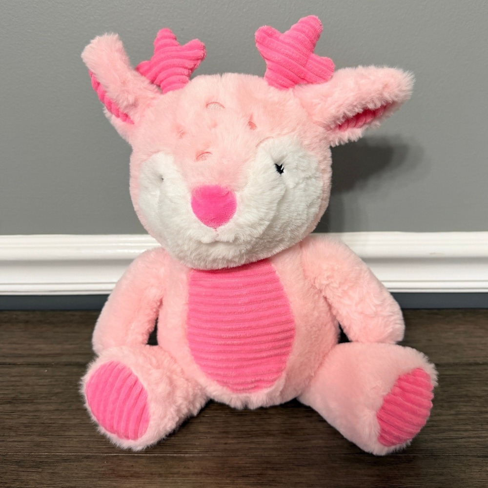 Spark‎ Create Imagine Pink Deer with Corduroy Belly Plush